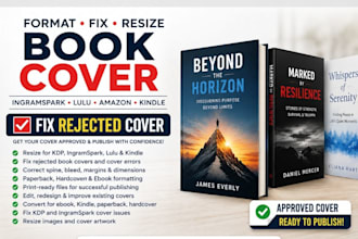 format fix resize book cover ingramspark lulu amazon kindle fix rejected cover