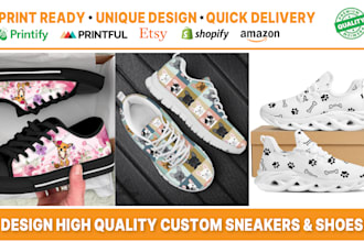 do custom shoes or sneaker design for pod shoes