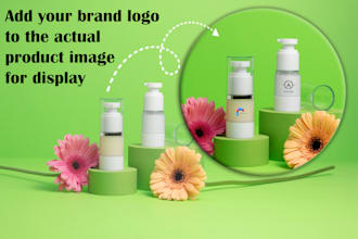 add your brand logo to the actual product image for display