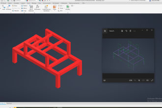 do 3d modeling, 2d technical drawings in solidworks, catia, fusion360, inventor