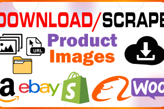 scrape download product images for your ecommerce store