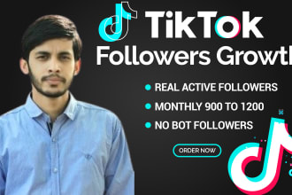 grow your tiktok organically and manually
