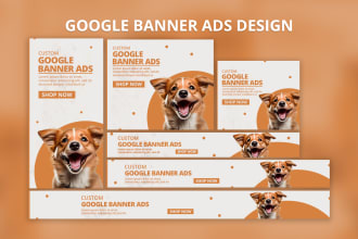 design google display ads, html5 banner ads, banner ads, and web banner