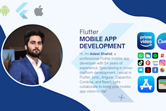 do custom flutter mobile app development, building mobile app, flutter developer