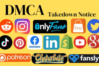 send dmca takedown notice google,onlyfans,reddit,shopify,etsy,fb ads,tiktok