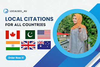 create best local citations for all countries local business