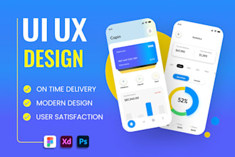do modern mobile app uiux design and website uiux design
