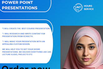 create professional, medical and science presentation slides
