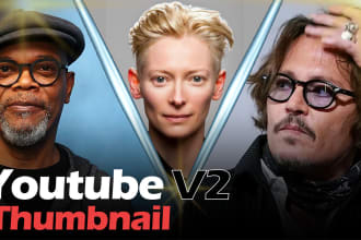 design amazing youtube video thumbnail, sport, gaming, custom thumbnail