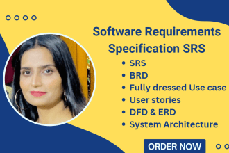 do srs document, brd, user stories and use case description