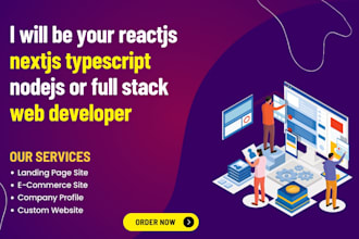 be your full stack web developer with mern stack