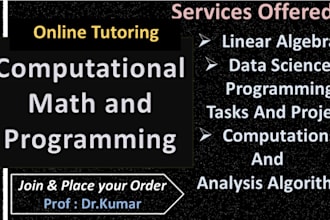 help in maths programming algorithms tasks