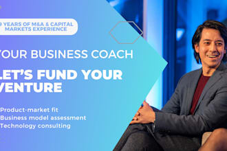 provide startup mentoring, coaching for venture investment