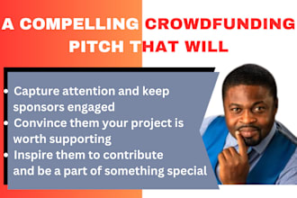 write compelling and persuasive crowdfunding pitch that attract backers