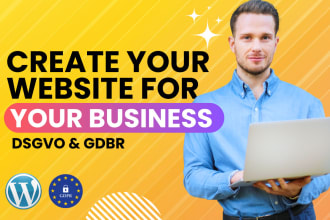 create your website with dsgvo and gdpr compliant cookie consent using wordpress