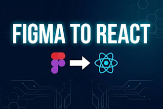 convert figma to react or nextjs responsive website