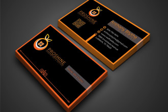 create modern minimalist business card and visiting card
