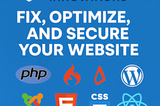 fix issues on your website