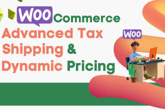set up woocommerce taxes, shipping, and dynamic pricing rules