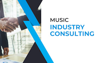 consult with you on the music business