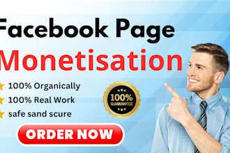 do facebook page monetization organically