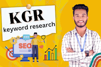do the best kgr keyword research that will rank