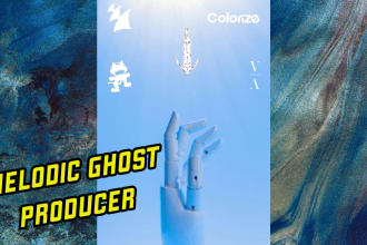 be your ghost producer for melodic house, melodic techno afro house