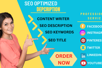 content article write  and low competition high search volume SEO keyworad