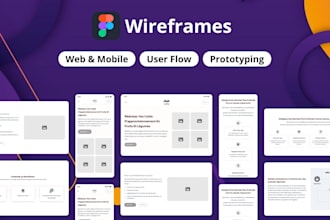 design wireframes and interactive prototypes for your web and mobile apps