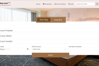 develop python django website