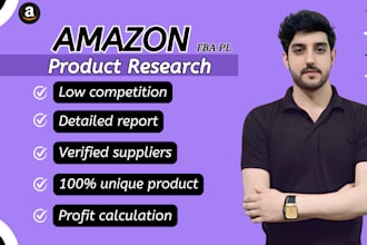 do amazon product research for you