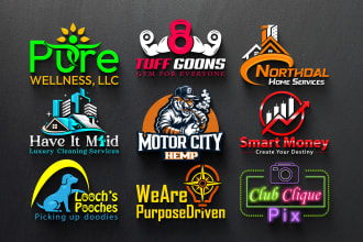 create innovative modern business logo design and redesign