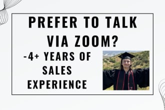 have a zoom consultation to discuss your cold calling needs