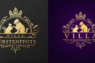 design a pet, dog, cat, animal, or veterinary clinic logo