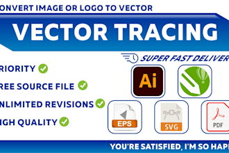 convert images to high quality vectors