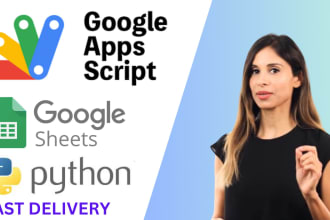 automate google sheet, excel, api, vba, apps script, chatgpt