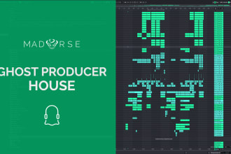 produce a professional track, progressive house, big room house, future house