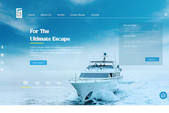 rental website booking website yacht website yacht boat website boat booking