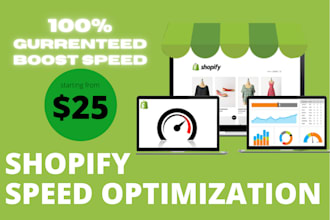 do shopify speed optimization and increase shopify score