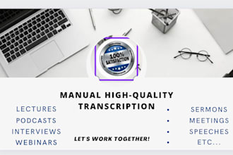 transcribe audio and do video transcription in 24 hours