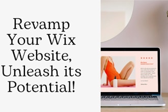 professional wix website redesign with SEO optimization