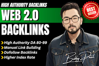 provide high quality unique web 2 0 backlinks