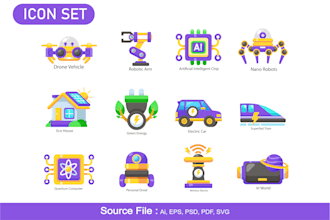 design unique and cool vector icon for you within 24 hours