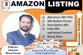 amazon listing optimization to boost  sales