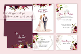 do wedding envelope, wedding invitation card design