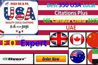 do top 350 USA local citations and business directories for local SEO