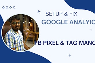 set up ga4 analytics, google tag manager GTM