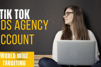 create and set up your tik tok ads agency account