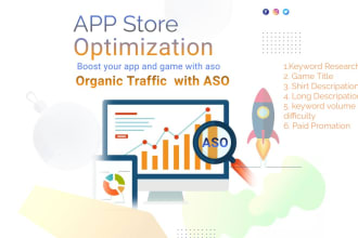 do app store optimization aso, for play store and IOS