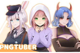 design custom your pngtuber character
